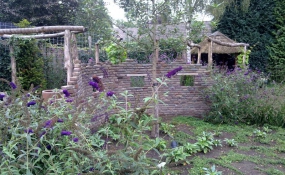 Janssen Beek en Donk tuin met Robinia pergola (16)